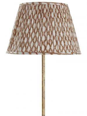 Mustard Cypress Print Lampshade