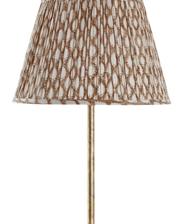 Mustard Cypress Print Lampshade