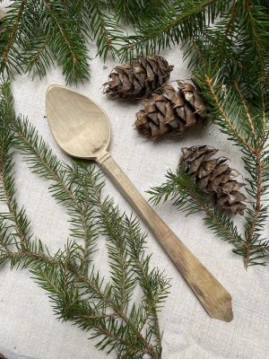 antique wooden spoon