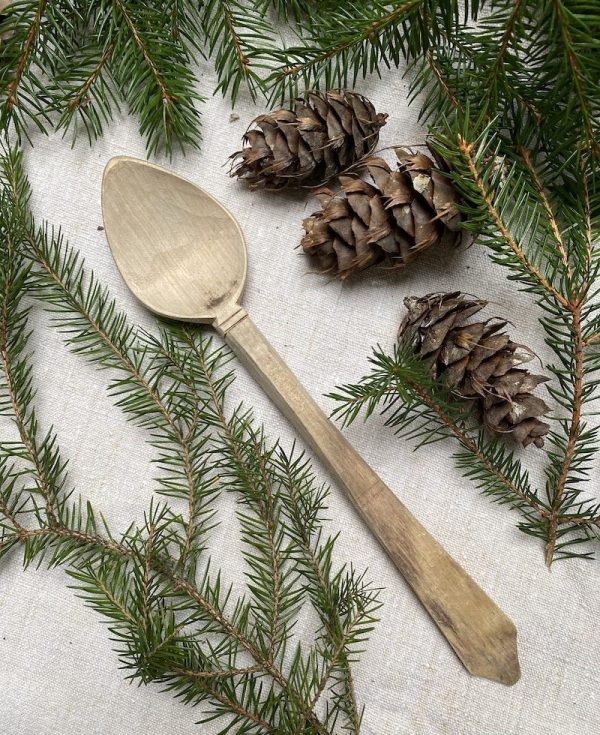 antique wooden spoon