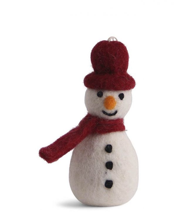 snowman ornament