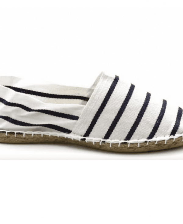 Basque Espadrilles - Blue Stripes