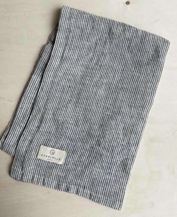 Striped Linen Tea Cloths